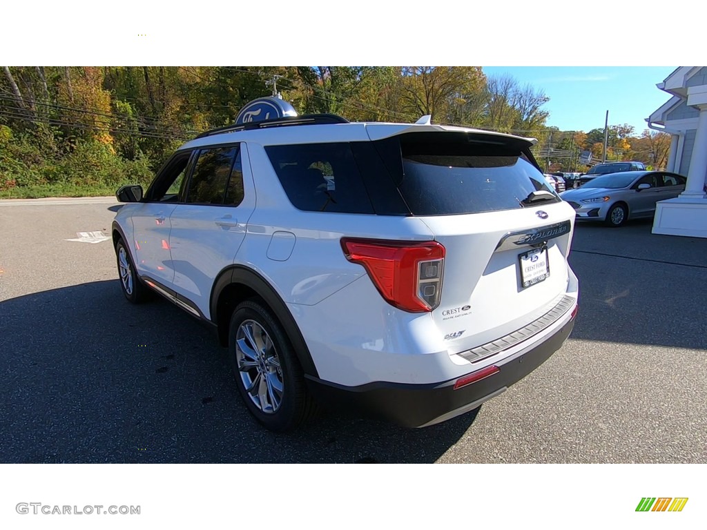 2020 Explorer XLT 4WD - Oxford White / Ebony photo #5