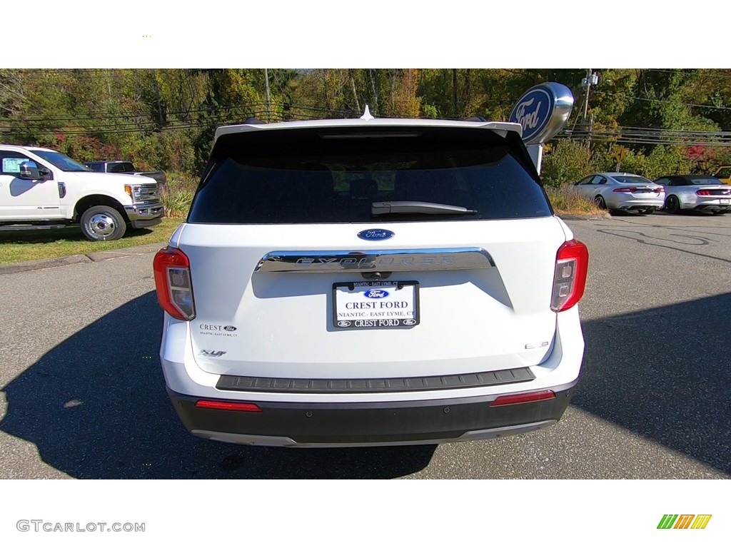 2020 Explorer XLT 4WD - Oxford White / Ebony photo #6