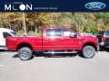 2019 Ruby Red Ford F250 Super Duty XLT Crew Cab 4x4  photo #2