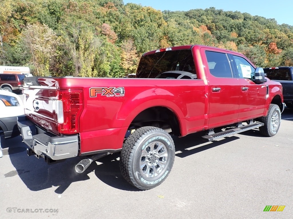 Ruby Red 2019 Ford F250 Super Duty XLT Crew Cab 4x4 Exterior Photo #135715978