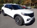 2020 Star White Metallic Tri-Coat Ford Explorer ST 4WD  photo #3