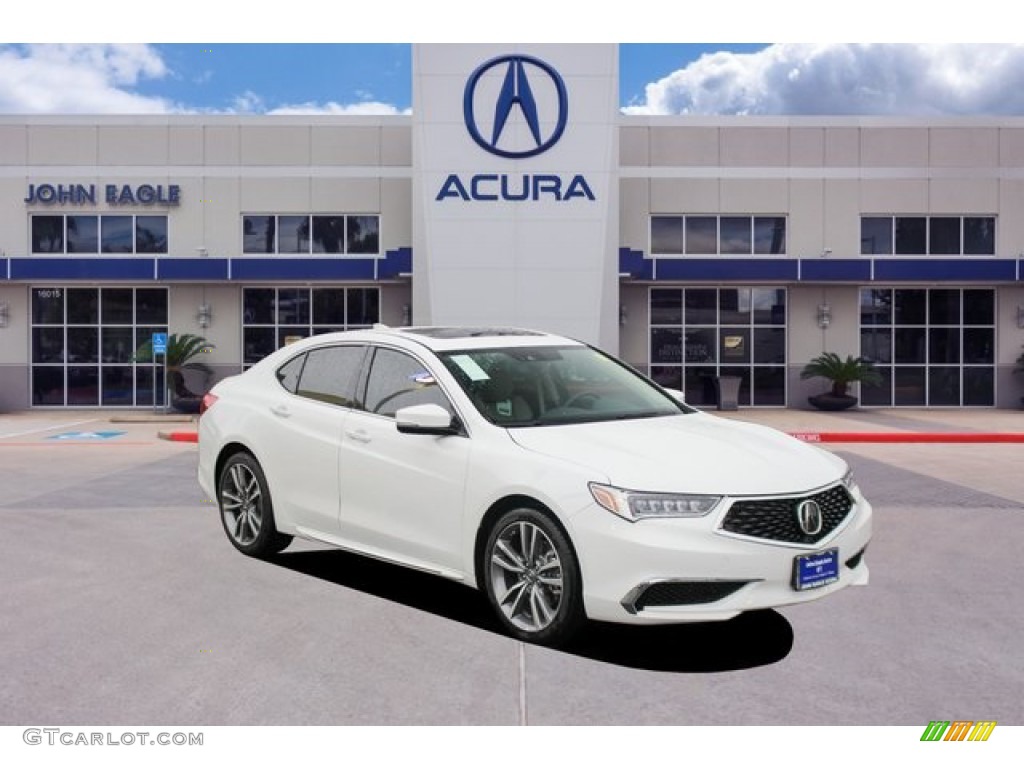 Platinum White Pearl Acura TLX