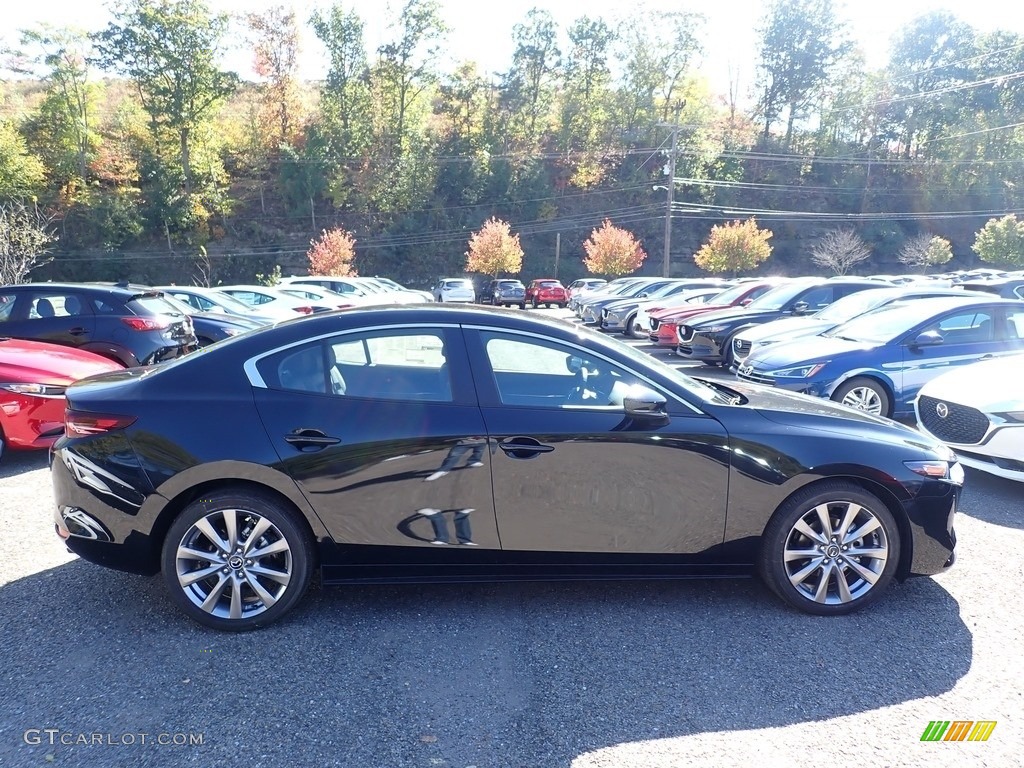 2020 MAZDA3 Preferred Sedan AWD - Jet Black Mica / Black photo #1