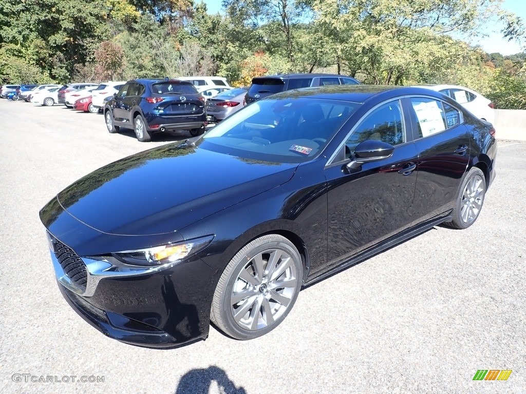 Jet Black Mica 2020 Mazda MAZDA3 Preferred Sedan AWD Exterior Photo #135717694