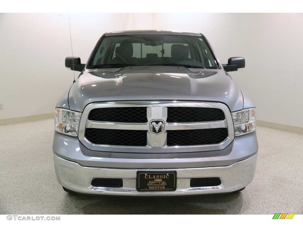 2019 1500 Classic SLT Quad Cab 4x4 - Billett Silver Metallic / Black/Diesel Gray photo #2