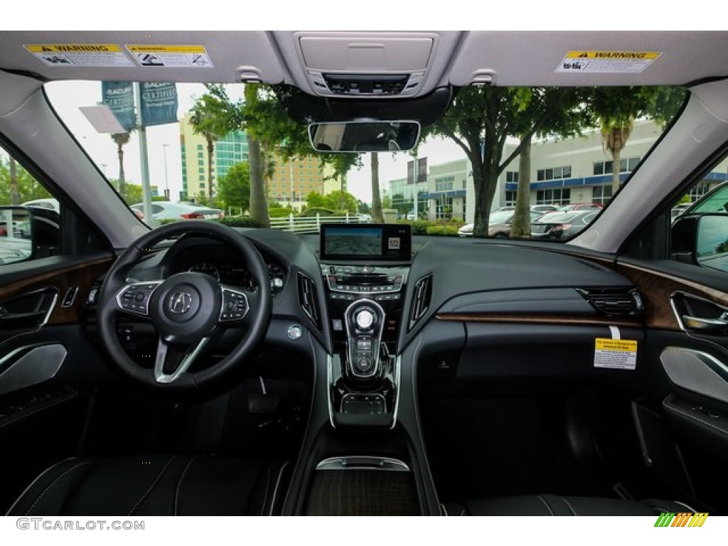 2020 Acura RDX Advance AWD Ebony Dashboard Photo #135718111