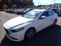 Snowflake White Pearl Mica - MAZDA3 Preferred Sedan AWD Photo No. 5