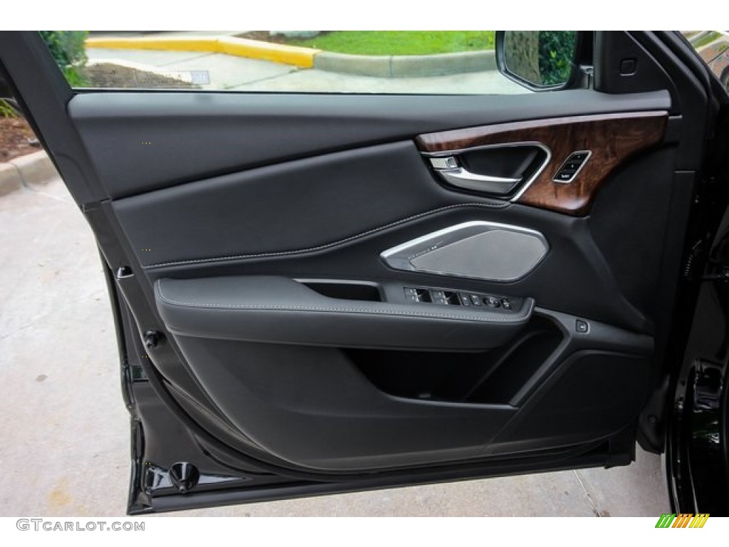 2020 Acura RDX Advance AWD Ebony Door Panel Photo #135718207