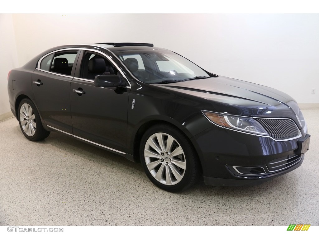 2013 MKS EcoBoost AWD - Tuxedo Black / Charcoal Black photo #1