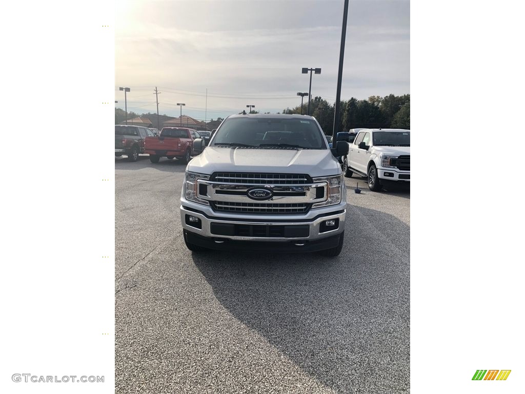 2019 F150 XLT SuperCrew 4x4 - Ingot Silver / Earth Gray photo #2