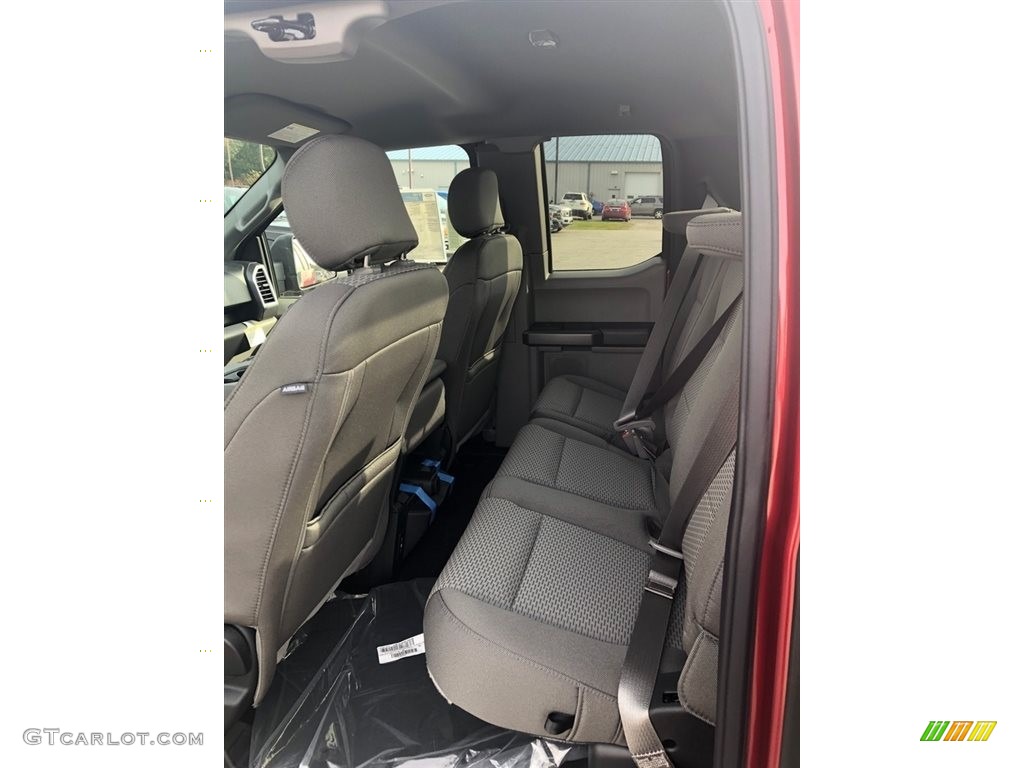 2019 F150 XLT SuperCab 4x4 - Ruby Red / Earth Gray photo #5