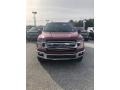 2019 Ruby Red Ford F150 XLT SuperCab 4x4  photo #2