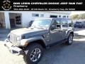 2020 Sting-Gray Jeep Wrangler Unlimited Sahara 4x4  photo #1