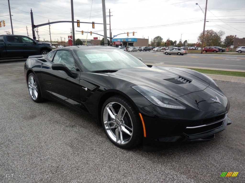 Black 2019 Chevrolet Corvette Stingray Coupe Exterior Photo #135720640