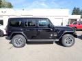 2020 Black Jeep Wrangler Unlimited Sahara 4x4  photo #6