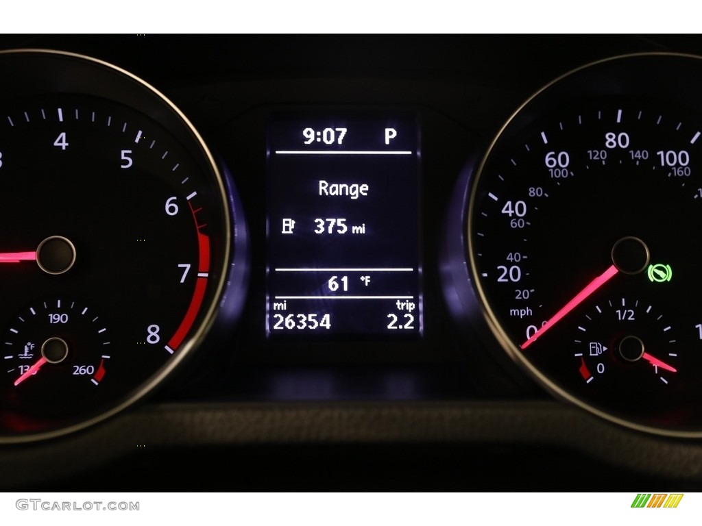 2018 Passat S - Fortana Red Metallic / Titan Black photo #7