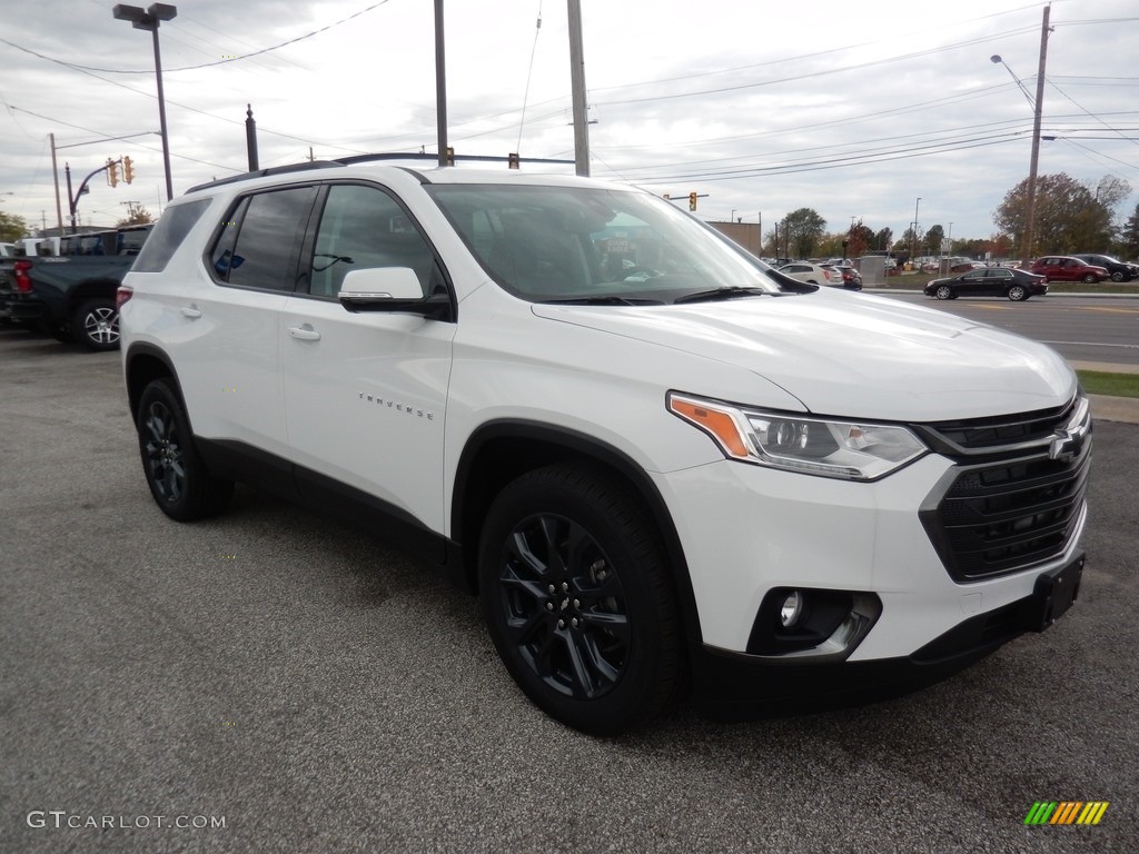 2020 Traverse RS AWD - Summit White / Jet Black photo #3