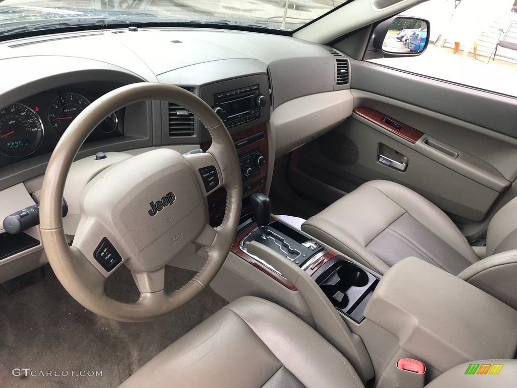 2006 Grand Cherokee Limited 4x4 - Light Graystone Pearl / Medium Slate Gray photo #13