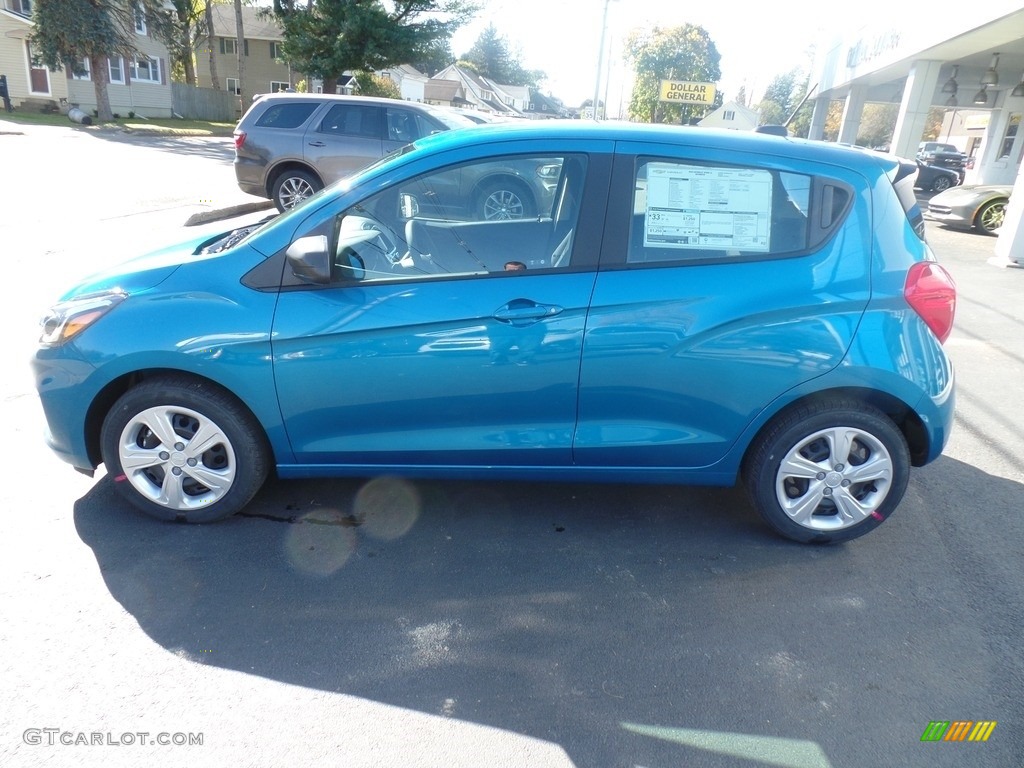 Caribbean Blue Metallic 2020 Chevrolet Spark LS Exterior Photo #135725794