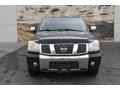 2007 Galaxy Black Nissan Titan LE Crew Cab 4x4  photo #8