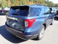 2020 Blue Metallic Ford Explorer XLT 4WD  photo #2