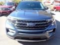 2020 Blue Metallic Ford Explorer XLT 4WD  photo #4