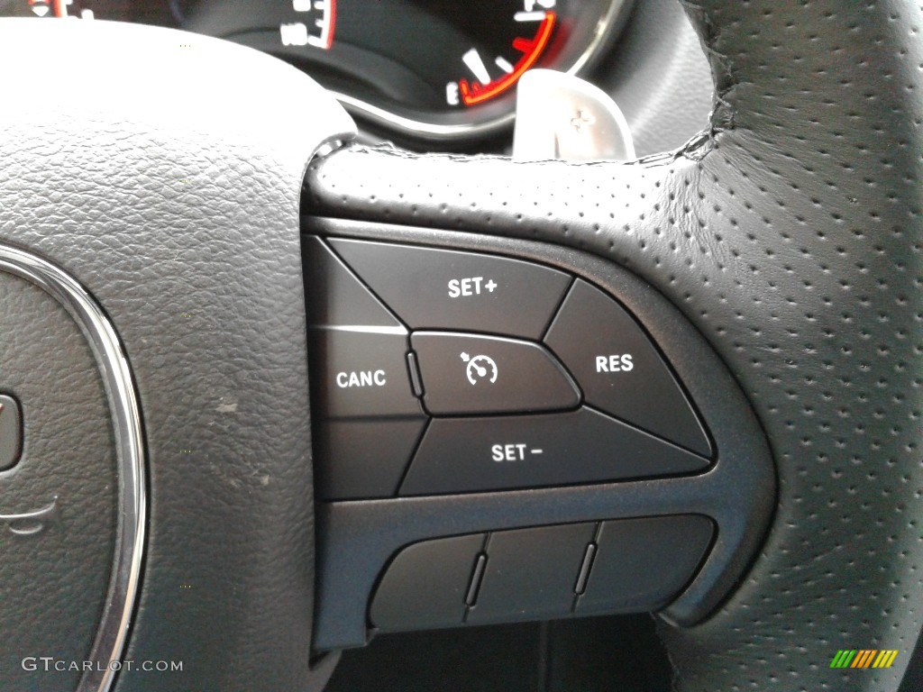 2020 Dodge Durango GT AWD Black Steering Wheel Photo #135727036