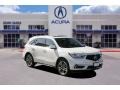 White Diamond Pearl 2017 Acura MDX Advance SH-AWD