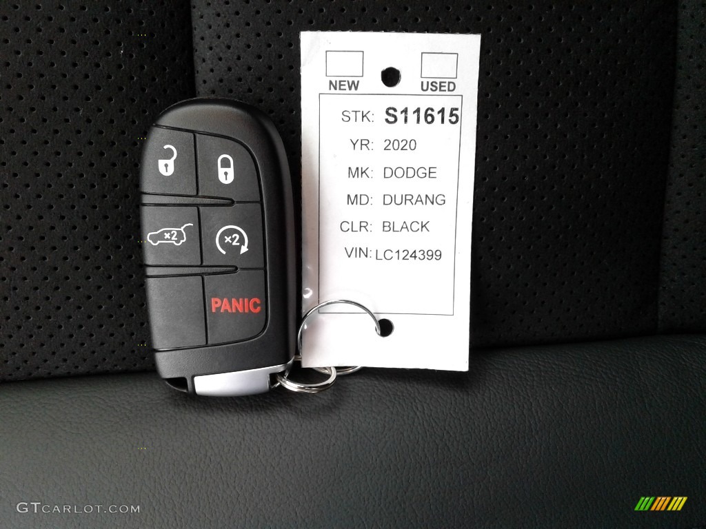 2020 Dodge Durango GT AWD Keys Photo #135727279