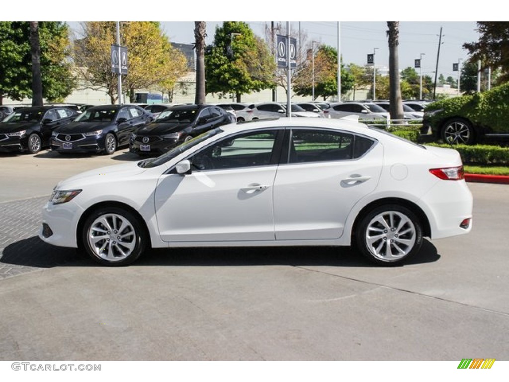 2017 ILX Technology Plus - Bellanova White Pearl / Ebony photo #4