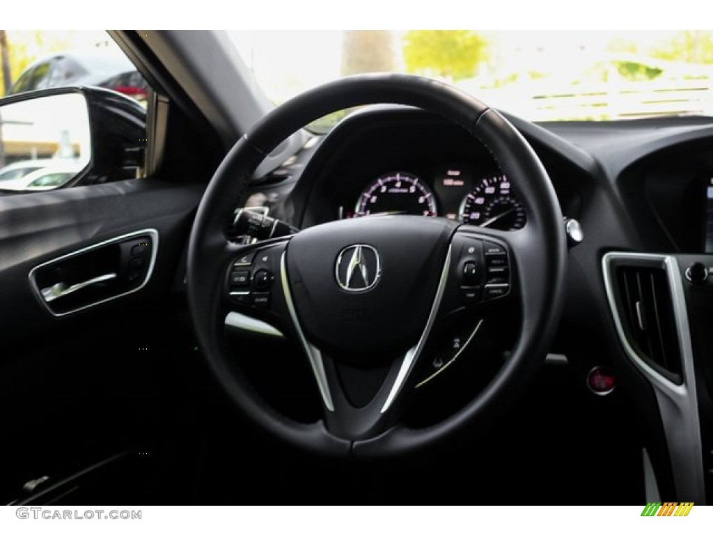 2020 TLX Sedan - Fathom Blue Pearl / Ebony photo #28