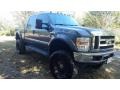 2008 Dark Shadow Grey Metallic Ford F350 Super Duty XLT Crew Cab 4x4  photo #2