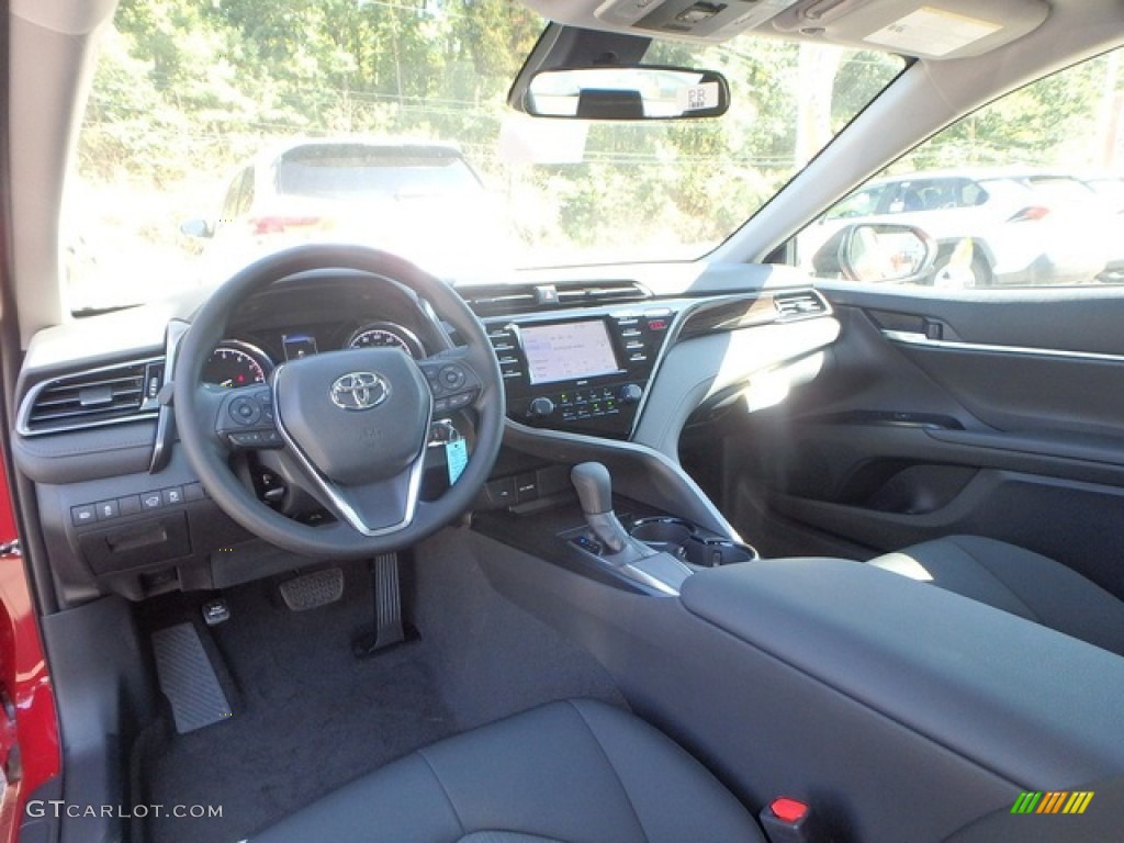Black Interior 2020 Toyota Camry LE Photo #135728339