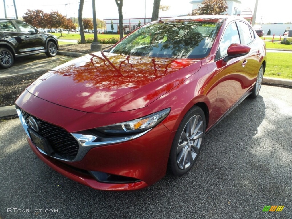 Soul Red Crystal Metallic 2020 Mazda MAZDA3 Preferred Sedan AWD Exterior Photo #135728723