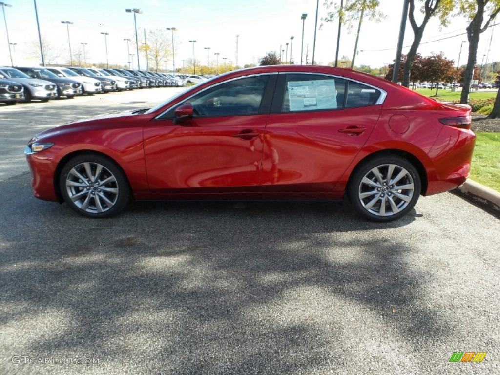 Soul Red Crystal Metallic 2020 Mazda MAZDA3 Preferred Sedan AWD Exterior Photo #135728759