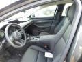 Black 2020 Mazda MAZDA3 Select Sedan Interior Color