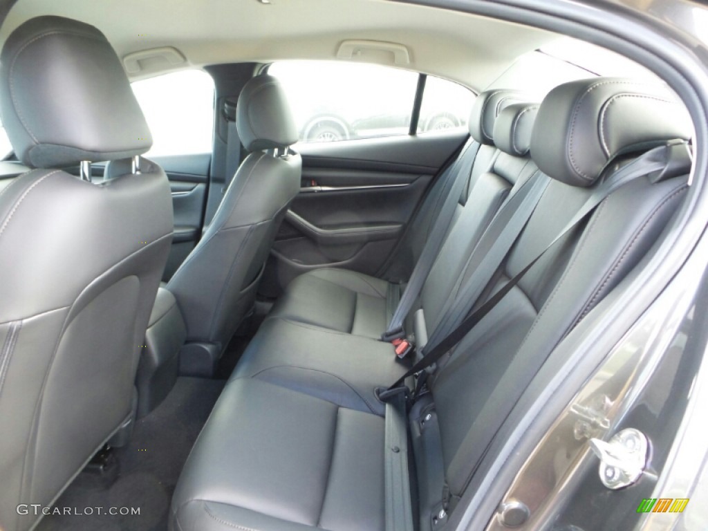 Black Interior 2020 Mazda MAZDA3 Select Sedan Photo #135729257