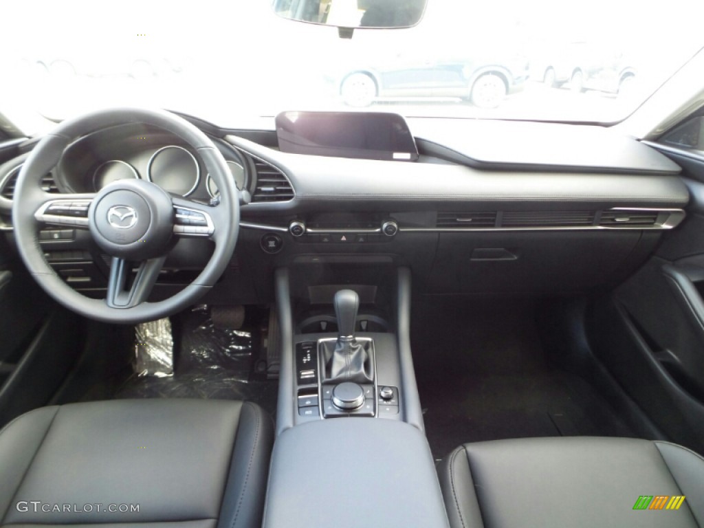 Black Interior 2020 Mazda MAZDA3 Select Sedan Photo #135729281