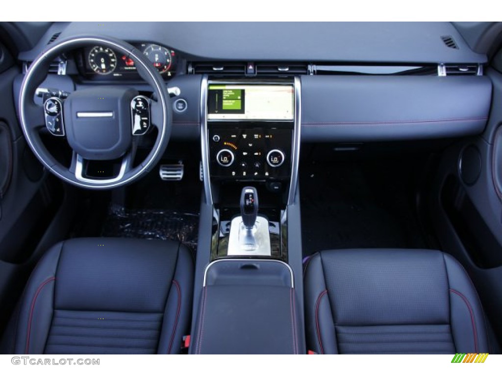 2020 Land Rover Discovery Sport SE R-Dynamic Ebony Dashboard Photo #135731675