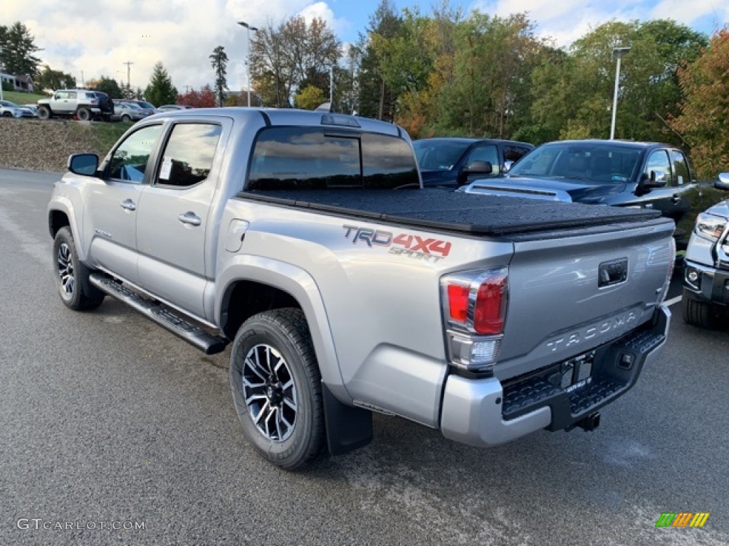 2020 Tacoma TRD Sport Double Cab 4x4 - Silver Sky Metallic / TRD Cement/Black photo #2