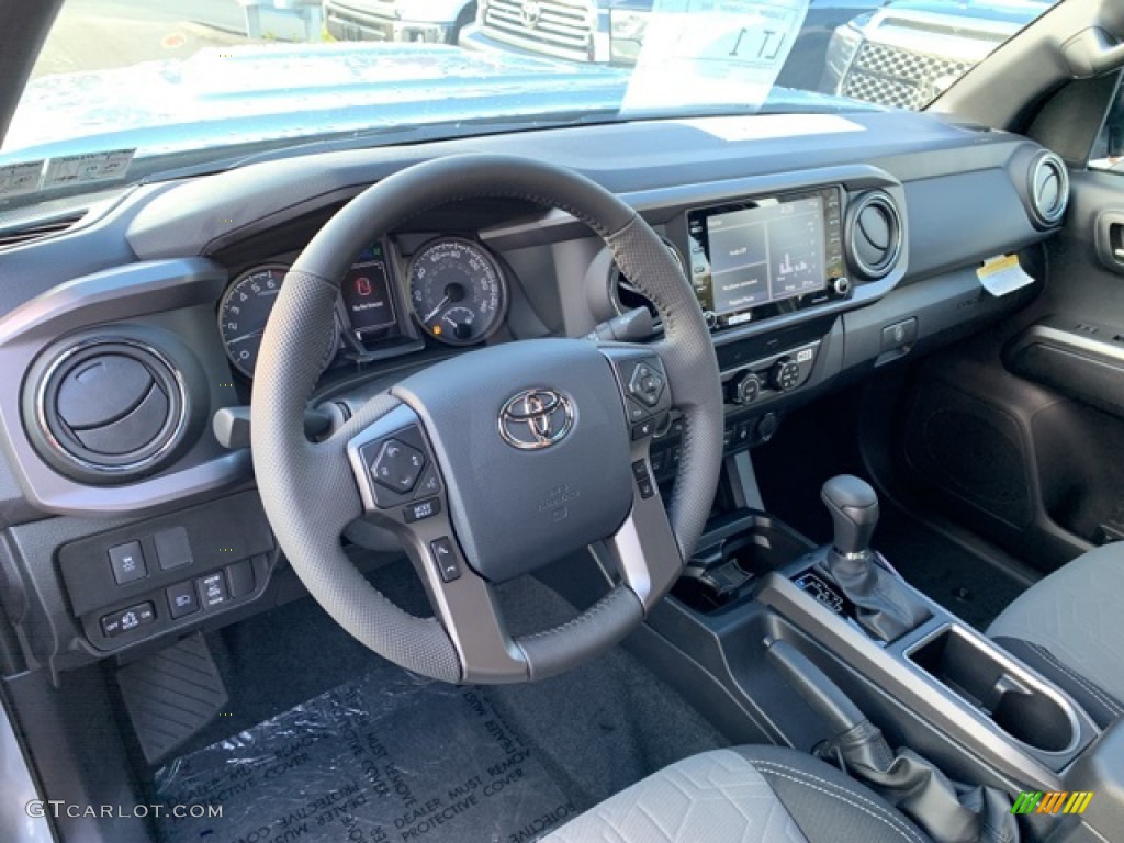 2020 Tacoma TRD Sport Double Cab 4x4 - Silver Sky Metallic / TRD Cement/Black photo #3