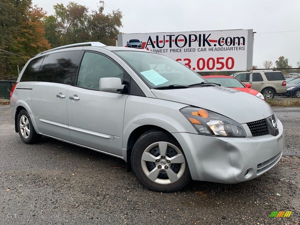 2007 Quest 3.5 S - Silver Mist Metallic / Gray photo #1