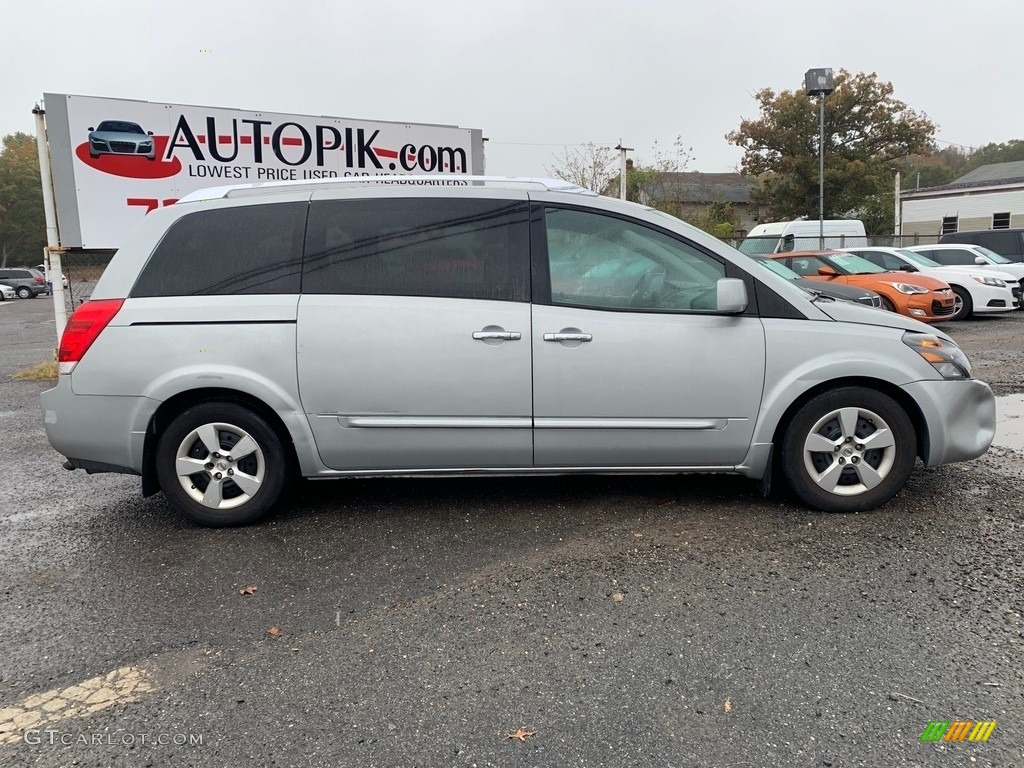 2007 Quest 3.5 S - Silver Mist Metallic / Gray photo #2