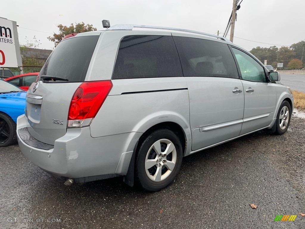 2007 Quest 3.5 S - Silver Mist Metallic / Gray photo #3