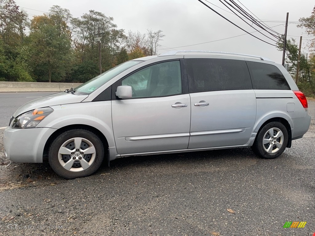 2007 Quest 3.5 S - Silver Mist Metallic / Gray photo #6