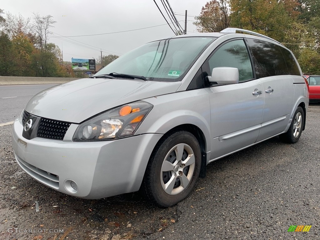 2007 Quest 3.5 S - Silver Mist Metallic / Gray photo #7