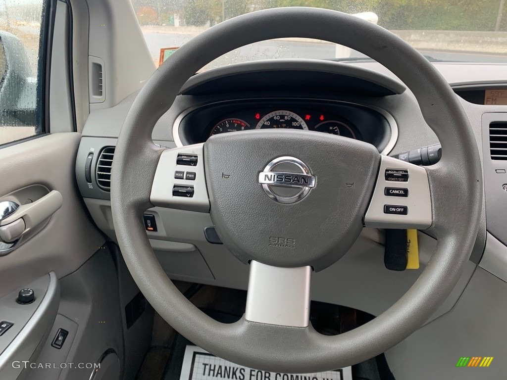 2007 Quest 3.5 S - Silver Mist Metallic / Gray photo #17