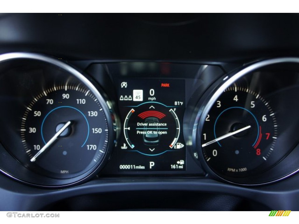 2020 Jaguar F-PACE 25t Prestige Gauges Photo #135734768