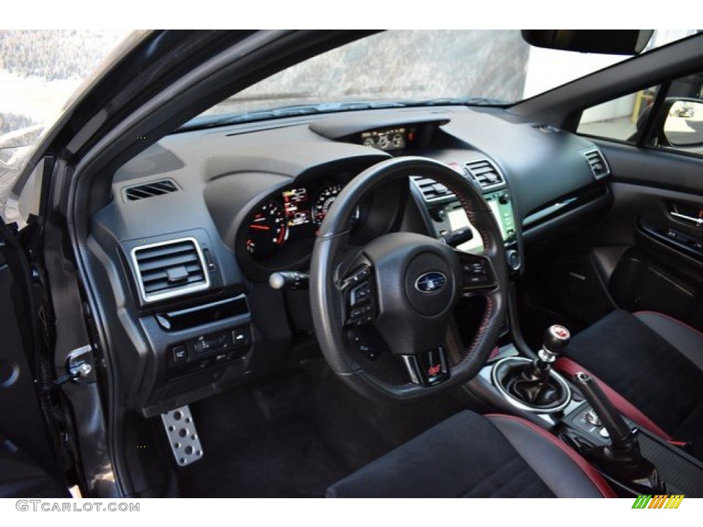 2018 Subaru WRX STI Limited Carbon Black Dashboard Photo #135734978