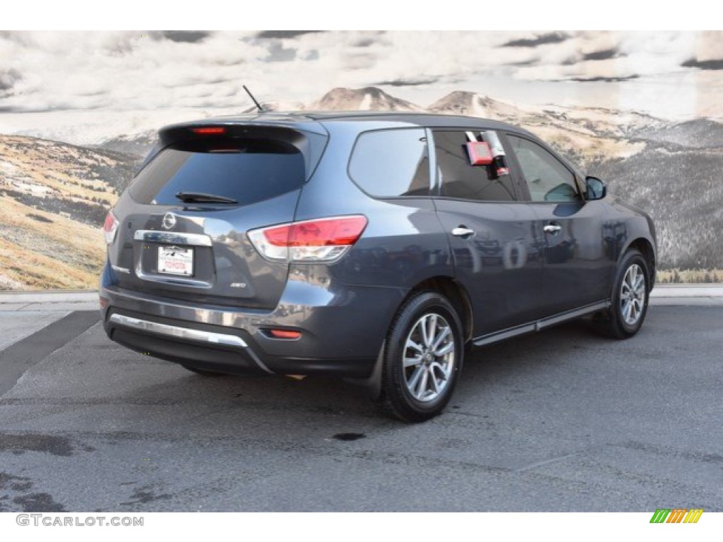 2013 Pathfinder S 4x4 - Dark Slate / Almond photo #3